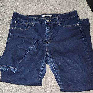 Levi's 32W/30L 315 Indigo Womens Bootcut Jeans